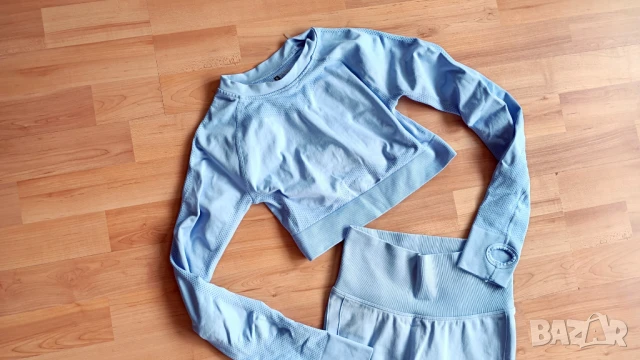 Безшевен спортен екип йога фитнес спорт, снимка 3 - Спортни екипи - 51229227