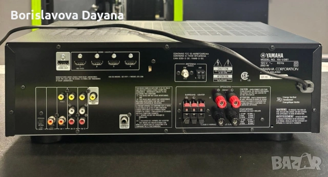  Yamaha RX-V381 + тонколони 5.1 Philips SW9900, снимка 10 - Тонколони - 53434932