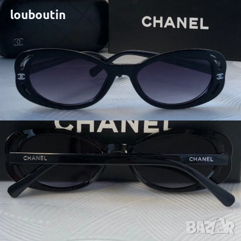 Дамски слънчеви очила елипса овални черно, снимка 2 - Слънчеви и диоптрични очила - 51703843