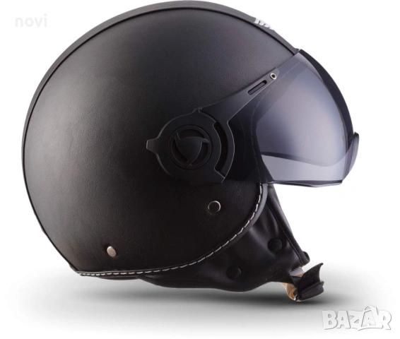 Moto Helmets H-44, каска за мотопед, мотор, скутер,Веспа,Vespa, снимка 4 - Аксесоари и консумативи - 53849791