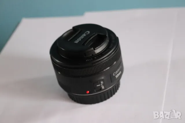 Canon EF 50mm f1.8 STM, снимка 5 - Обективи и филтри - 48325318