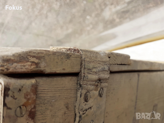 Нациски военен сандък за патрони със етикет и свастика, снимка 6 - Антикварни и старинни предмети - 53498977