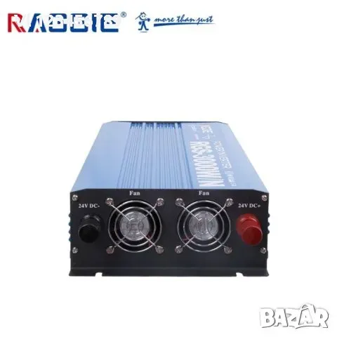 12V /3000 вата Инвертор с чиста синусоида Raggie или 24V/3000W, снимка 3 - Други инструменти - 48445178