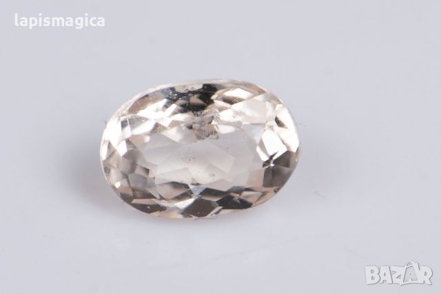 Морганит (розов берил) 0.48ct 6x4mm овална шлифовка №7, снимка 1 - Други - 46282201