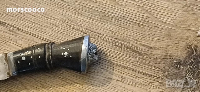Стар кинжал - КУКРИ - мачете , снимка 5 - Антикварни и старинни предмети - 53146775