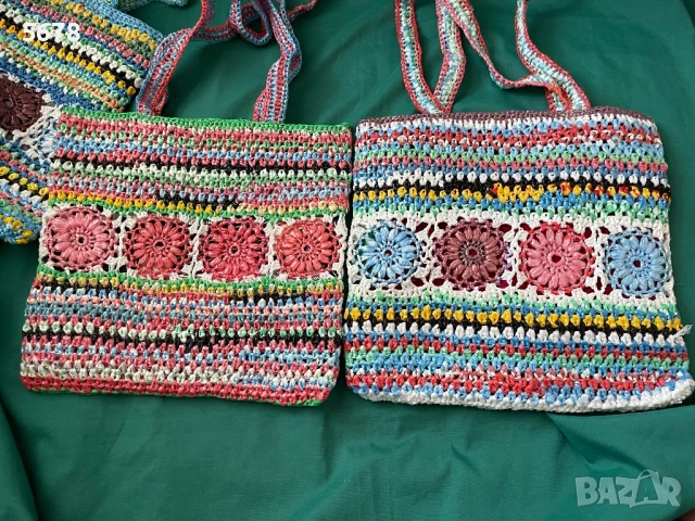 Плетени чанти, снимка 4 - Чанти - 51084347