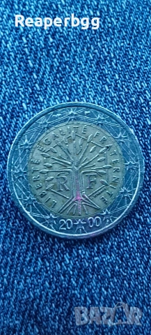 монета от 2евро (2000г.)