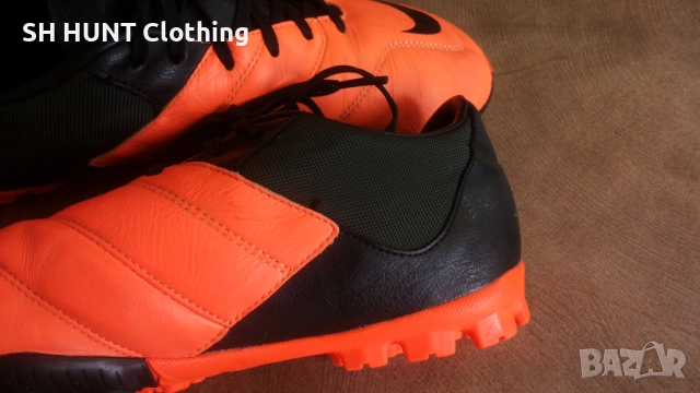 NIKE Astro Turf Leather Football Boots Размер EUR 40 / UK 6 стоножки за футбол 141-14-S, снимка 9 - Футбол - 52652092