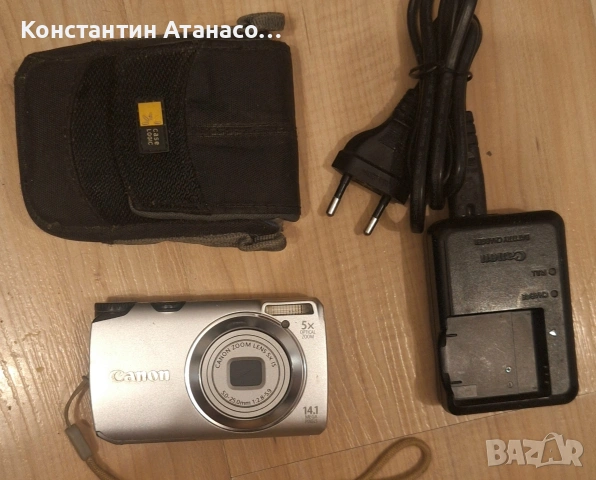 Цифров фото апарат Canon, снимка 5 - Фотоапарати - 53355272