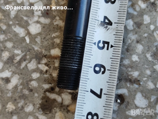 Проходна ос  9 мм за велосипед dt Swiss , снимка 4 - Части за велосипеди - 42182446