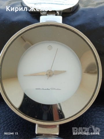 Елегантен дизайн дамски часовник Charles Delon кварц 26252, снимка 3 - Дамски - 51587381