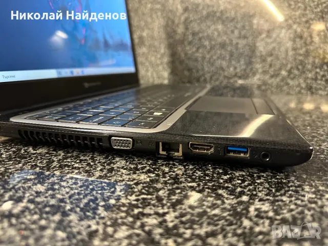 ✅ПЕРФЕКТЕН✅ Лаптоп Acer packard bell 15.6инча- 6GB Ram/ Intel 2x3.0Ghz/500GB SSD, снимка 7 - Лаптопи за дома - 49240043