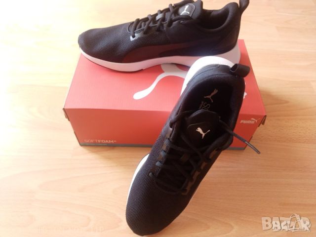 Оригинални маратонки Puma Flyer Runner Black номер 43 и 44.5, снимка 1 - Спортни обувки - 46405179