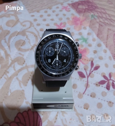 Swatch irony chronograph два часовника, снимка 6 - Мъжки - 52470513