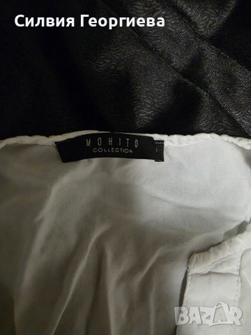 Дамска бяла риза , снимка 3 - Ризи - 54032245