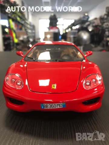 Чисто нова метална колекционерска количка FERRARI 430 MODENA .1:18, снимка 4 - Колекции - 47185501