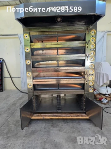 Немска подова пещ-фурна Wachtel с втасвател и шапка- пароуловител, снимка 6 - Други машини и части - 53654538