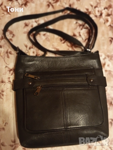 Нова Кожена Дамска Чанта , снимка 3 - Чанти - 52346752