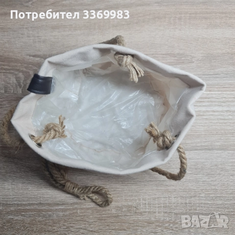 Висяща платнена саксия за цветя, снимка 5 - Декорация за дома - 52238479