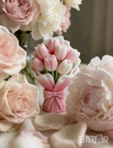 Молд букет лалета 