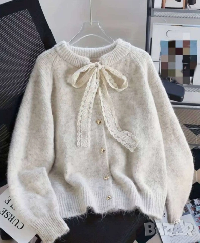 кукленска жилетка с панделка 