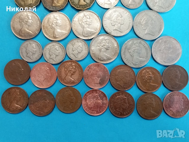 Лот монети Великобритания , снимка 10 - Нумизматика и бонистика - 53244242