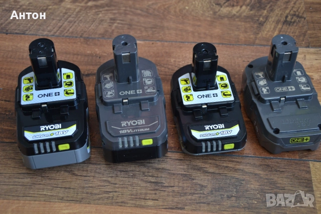Нови оригинални батерии Ryobi 18V, снимка 7 - Винтоверти - 48249074