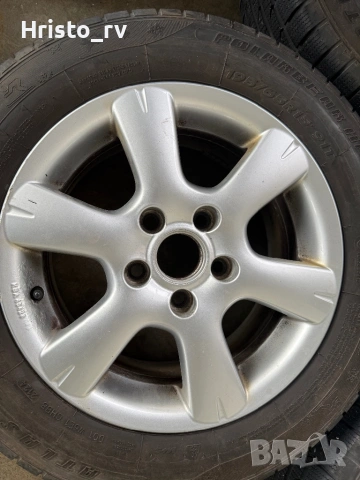 Комплект джанти със зимни гуми 195х65х15 5х112, снимка 3 - Гуми и джанти - 53347459