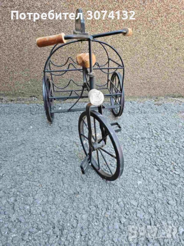 Ретро стойка за вино, снимка 2 - Етажерки - 50659779