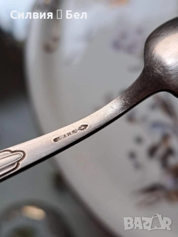 Посребрени чаени лъжички WMF , снимка 6 - Прибори за хранене, готвене и сервиране - 51863561