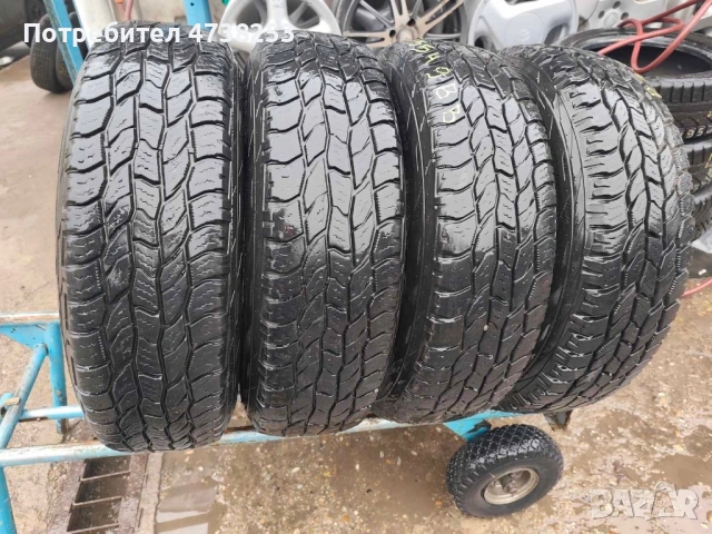 Продавам 4броя всесезонни гуми Cooper Discoverer M+S 205/80 R16 С джанти, снимка 9 - Гуми и джанти - 53481860