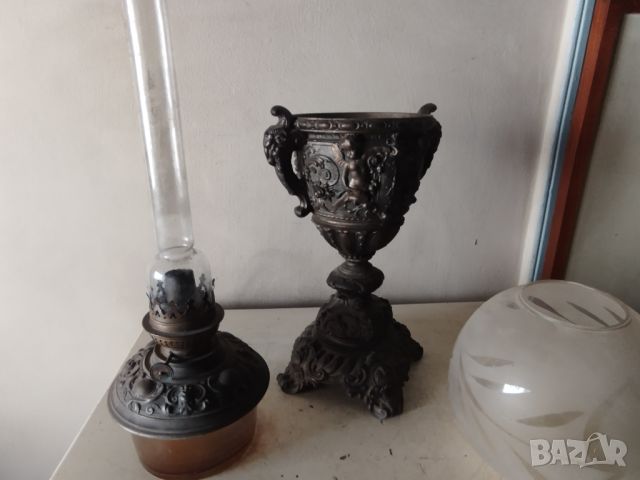 Стара газена (газова) лампа, снимка 9 - Други ценни предмети - 45283627