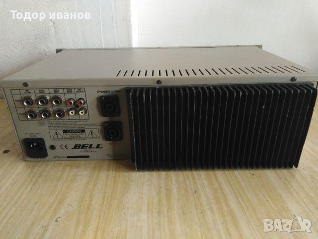 BELL--mpx-424 power mixer, снимка 4 - Ресийвъри, усилватели, смесителни пултове - 45927875