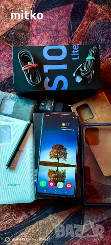 SAMSUNG GALAXY S10 Lite-ТОП.6.8"Dinamic Amoled 120Hz.дисплей.Подаръци, снимка 2 - Samsung - 52844021