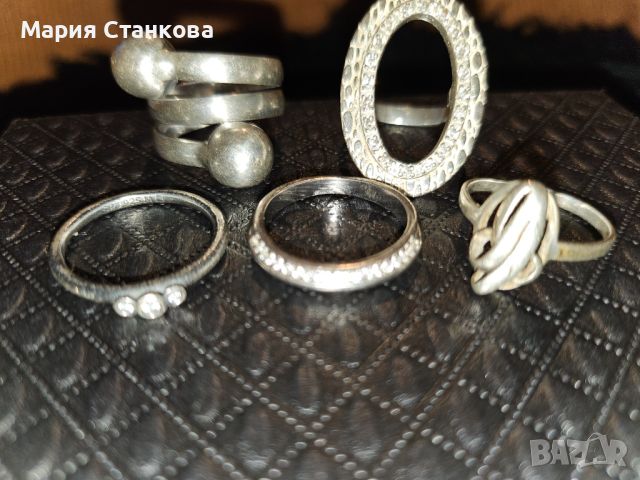 Сребърни пръстени 925, снимка 3 - Пръстени - 46217177