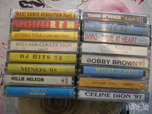 Продавам аудио касети с диско музика от 90-те години, снимка 3 - Аудио касети - 19498055