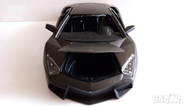 Bburago Lamborghini Reventon Dark Matt Gray 1:18, снимка 3 - Колекции - 45943946