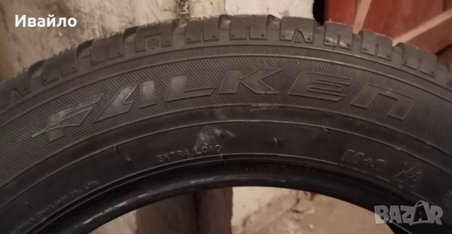 Продавам 2 броя зимни гуми 205.60.16 на 1 сезон дот 2019 Falken , снимка 4 - Гуми и джанти - 53944426
