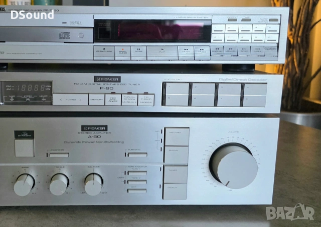Pioneer High-End Hi-Fi System A-60 + PD-7030 + F-90 | 2x130W | Made in Japan, снимка 10 - Ресийвъри, усилватели, смесителни пултове - 53951009