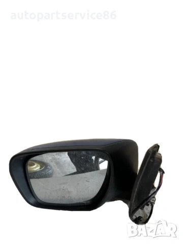 Предно ляво огледало за крило синьо 2.3t RHD за Mazda CX-7 (2011)