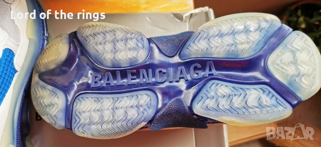 Оригинални мъжки маратонки / сникърси BALENCIAGA Triple S - 40 номер, снимка 4 - Маратонки - 51235590