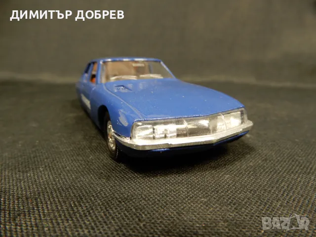 1/43 СТАРА РЕТРО МЕТАЛНА КОЛИЧКА МАЩАБЕН МОДЕЛ CITROEN SM VEREM FRANCE, снимка 5 - Колекции - 49922212