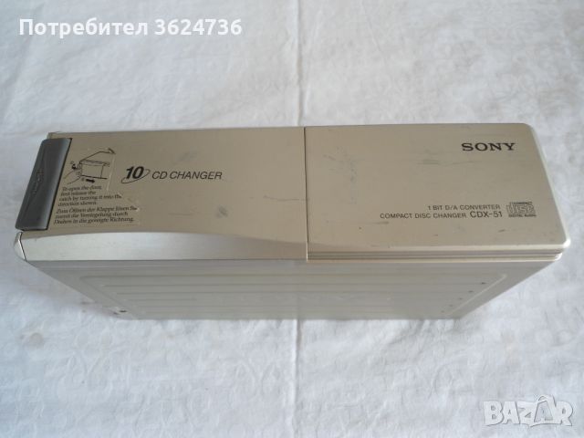 SONY-changer за 10 диска, снимка 1 - CD дискове - 46628003