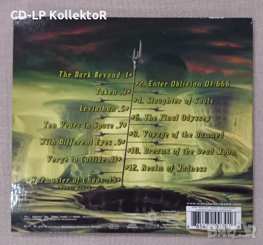 CD за продан (Iron Fire - Voyage of the Damned), снимка 2 - CD дискове - 51208371