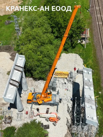 Кран под наем, снимка 11 - Индустриална техника - 12266071