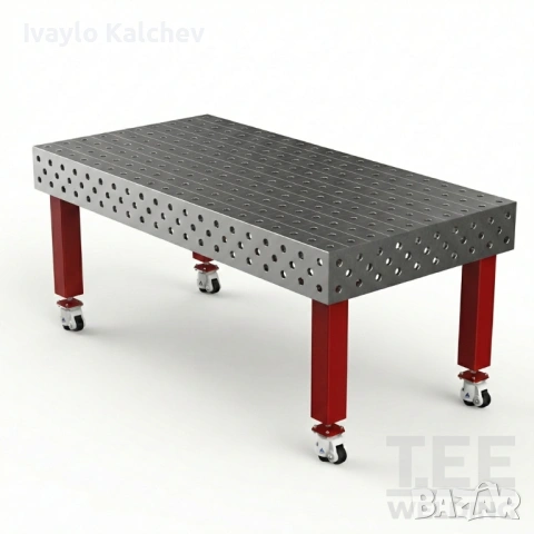 Заваръчна маса 2000×1000 мм (15 мм плот) | ЛИЗИНГ