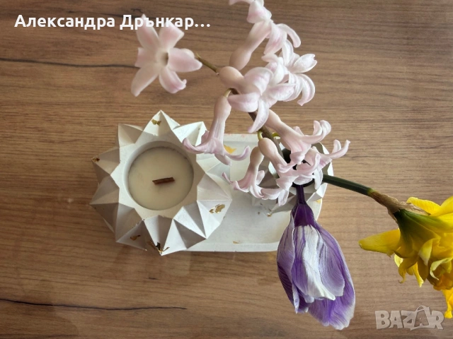 Елегантен гипсов комплект , снимка 2 - Декорация за дома - 54005738