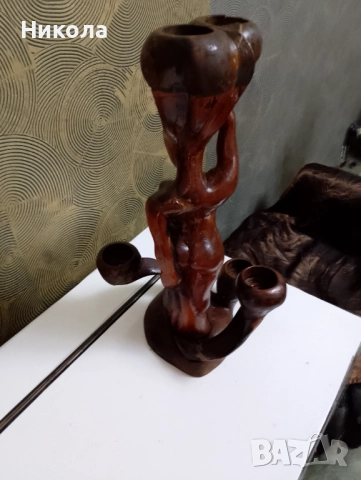 Дърворезба,,Нимфа", снимка 4 - Декорация за дома - 51368741