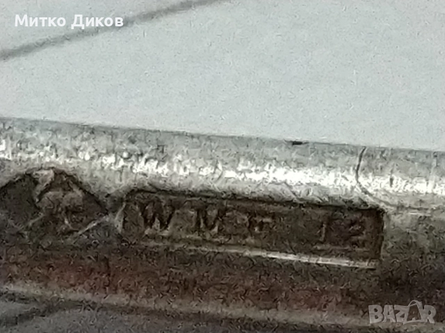  Малки немски лъжички 4 бр 150мм WMF Silver plated 12 , снимка 9 - Прибори за хранене, готвене и сервиране - 51516149