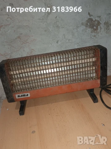 стара ретро печка с два реотана работеща № 7, снимка 2 - Печки, фурни - 51172610